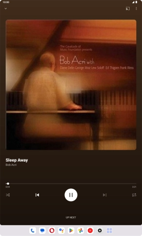 Press arrow right to go to the next audio file.