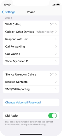 Press Silence Unknown Callers. Press Silence Unknown Callers.