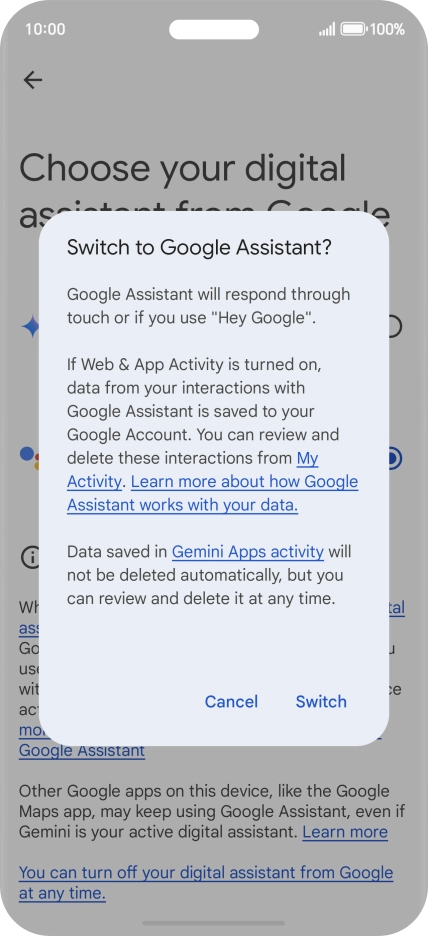 Press Switch. Press Switch.