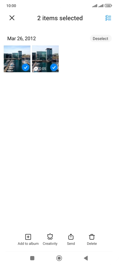 Press Send. Press Send.