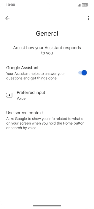 Press the indicator next to Press the indicator next to