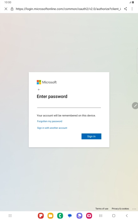 Press Sign in. Press Sign in.