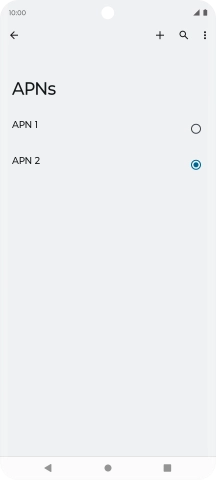 Press the Home key to return to the home screen. Press the Home key to return to the home screen.