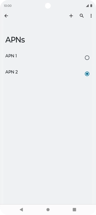 Press the Home key to return to the home screen. Press the Home key to return to the home screen.