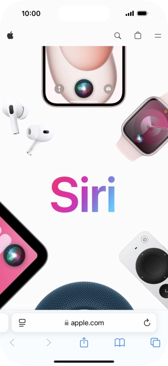 Slide your finger upwards starting from the bottom of the screen to return to the home screen.