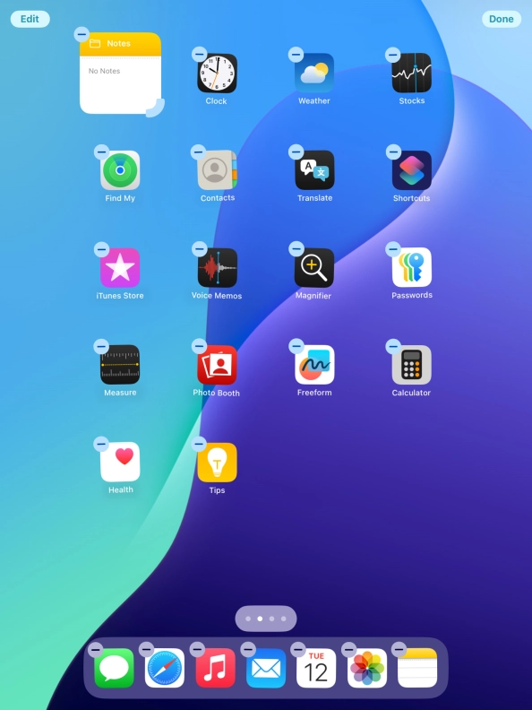 Press Done. Press Done.