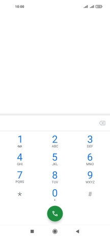 Press the Home key to return to the home screen. Press the Home key to return to the home screen.