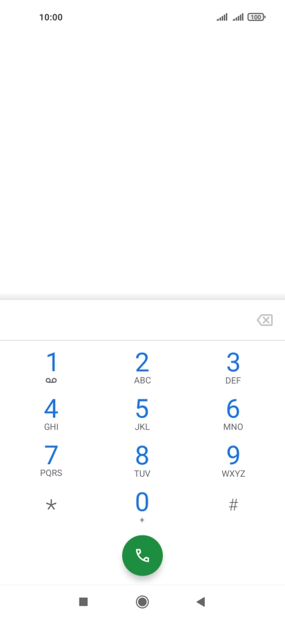 Press the Home key to return to the home screen. Press the Home key to return to the home screen.