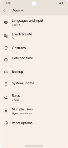 Press Date and time. Press Date and time.
