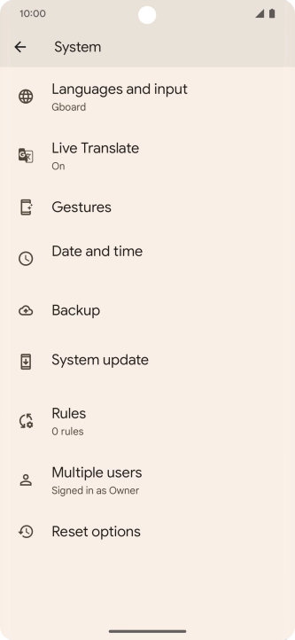 Press Date and time. Press Date and time.