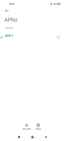 Press New APN.