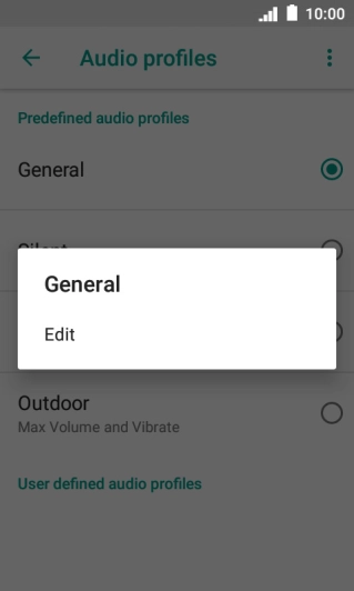 Press Edit. Press Edit.