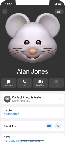 Slide your finger upwards starting from the bottom of the screen to return to the home screen.