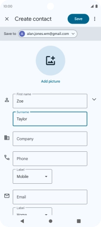 Press Phone and key in the phone number.