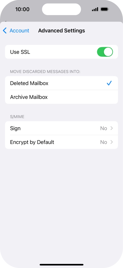 Press the indicator next to Press the indicator next to