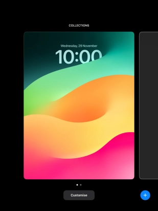 Press the add icon. Press the add icon.