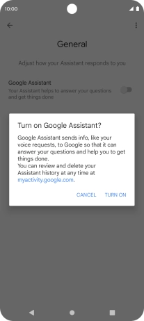 If you turn on the function, press TURN ON. If you turn on the function, press TURN ON.
