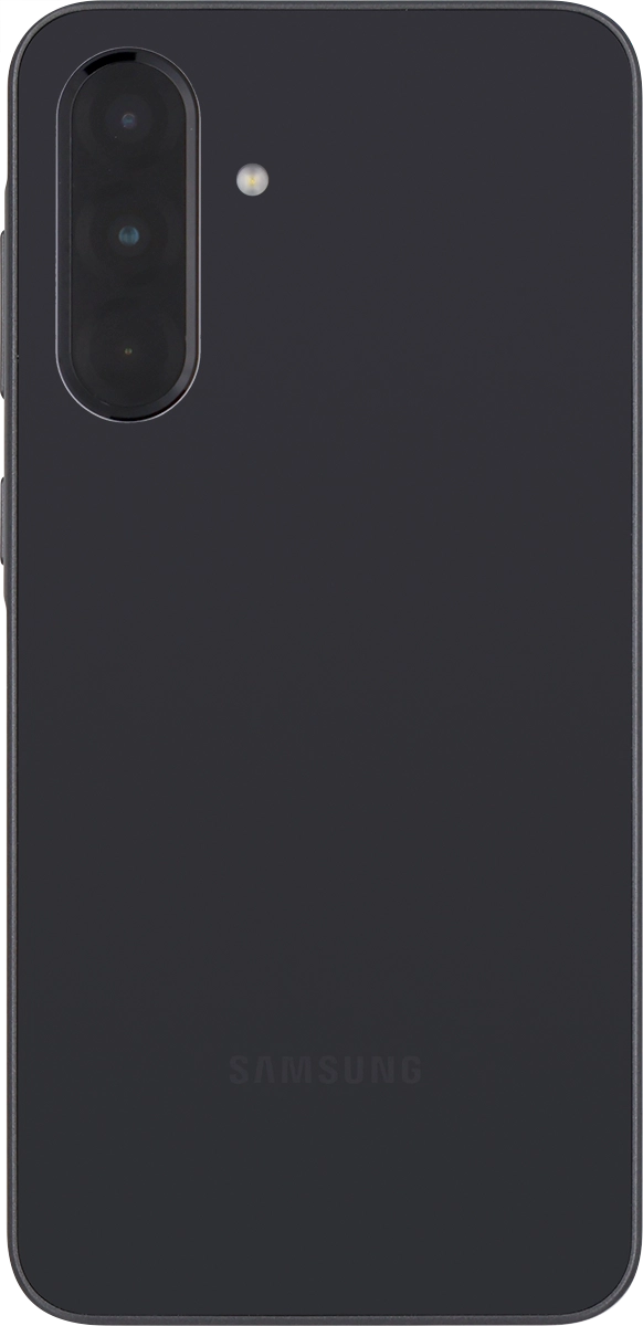 Point the camera lens at the back of your phone at the required object to take a picture or record a video.