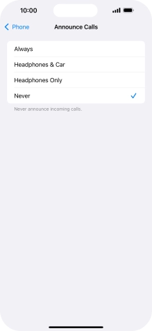 Press Always to turn on the function when silent mode is turned off.