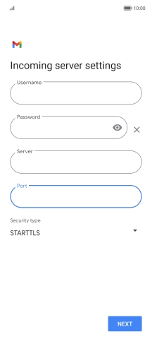 Press the drop down list below Press the drop down list below