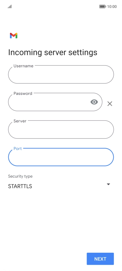 Press the drop down list below Press the drop down list below