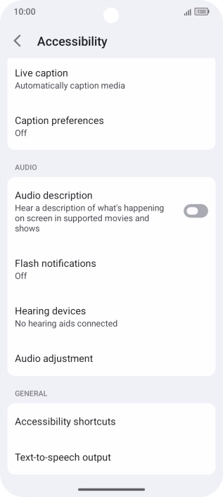 Press the required category below 