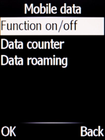 Select Data roaming.