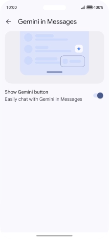 Press arrow left the necessary number of times to return to the list of messages.