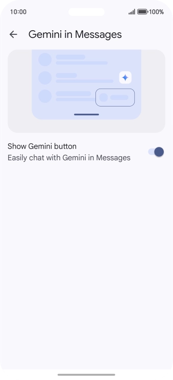 Press arrow left the necessary number of times to return to the list of messages.