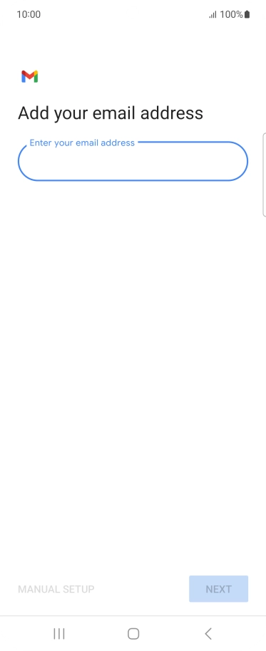 Press the field below 