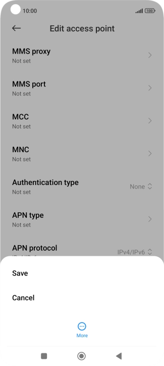 Press Save. Press Save.