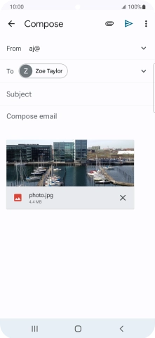 Press Subject and key in the required subject.
