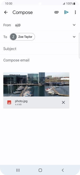 Press Subject and key in the required subject.