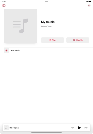Press Add Music. Press Add Music.