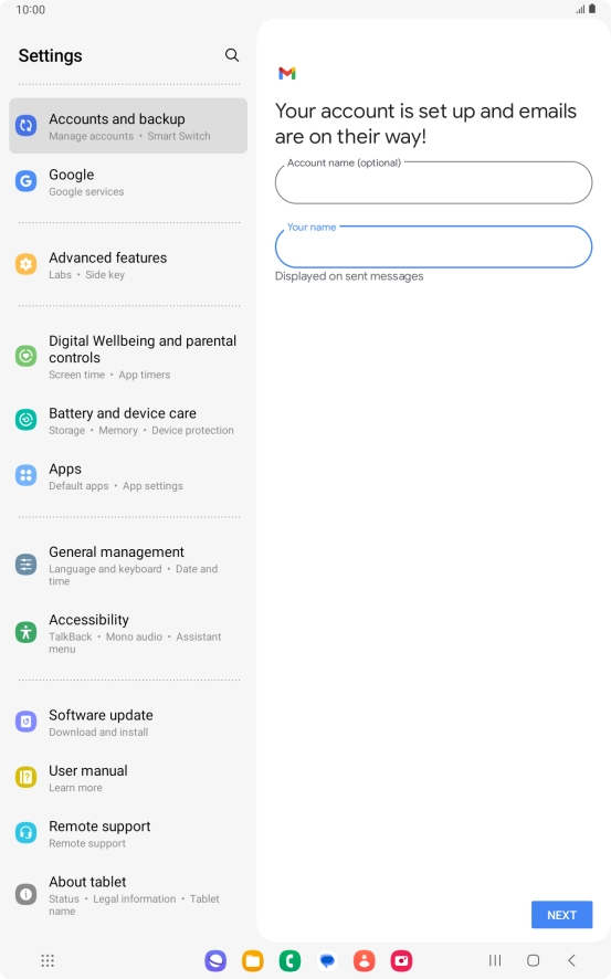 Press NEXT. Press NEXT.