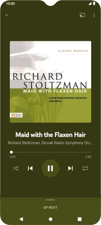 Press arrow right to go to the next audio file. Press arrow right to go to the next audio file.