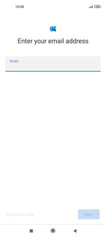 Press the field below 