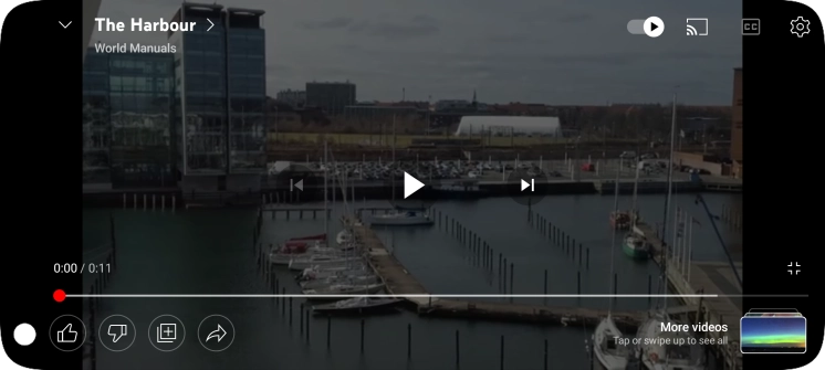 Press and hold the save icon.