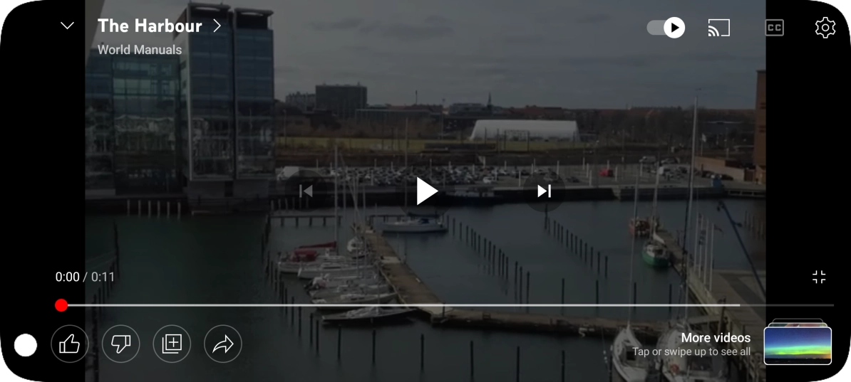 Press and hold the save icon.