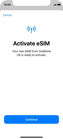 Press Continue. Press Continue.