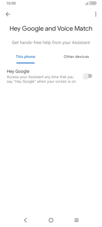 Press the indicator next to Press the indicator next to
