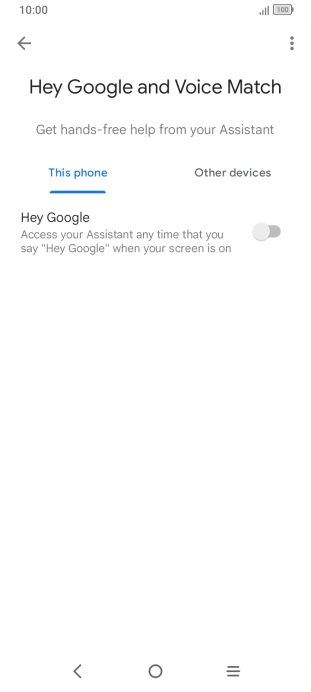 Press the indicator next to Press the indicator next to