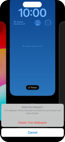 Press Delete This Wallpaper.