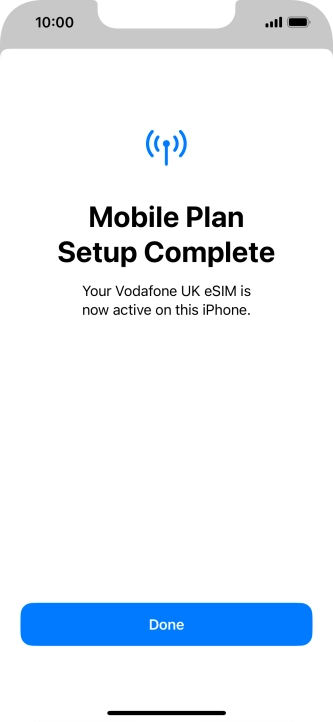 Press Done. Press Done.