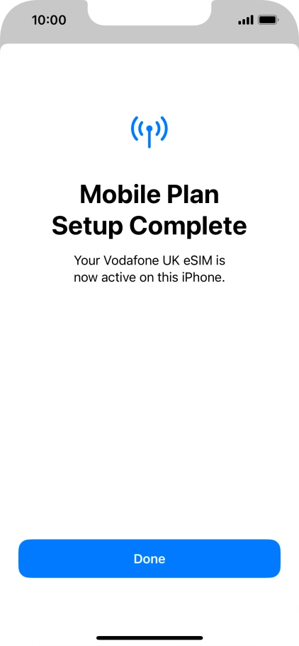 Press Done. Press Done.