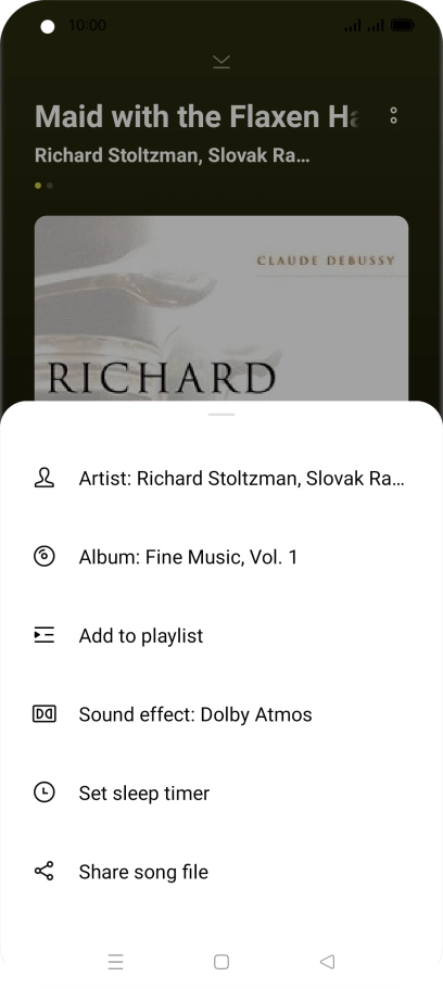 Press Add to playlist.