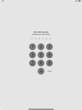 Use the lock code you created. The app is now no longer locked. Use the lock code you created. The app is now no longer locked.