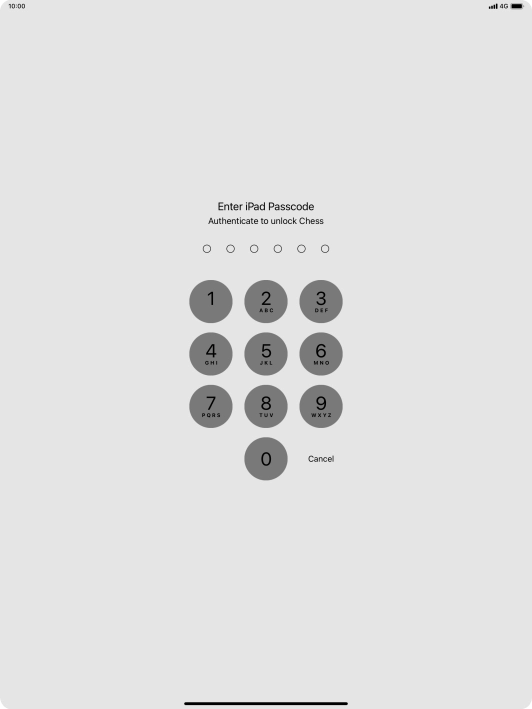 Use the lock code you created. The app is now no longer locked. Use the lock code you created. The app is now no longer locked.