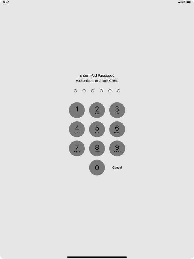 Use the lock code you created. The app is now no longer locked. Use the lock code you created. The app is now no longer locked.