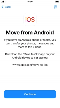 To transfer content to your phone, you need to install the app 